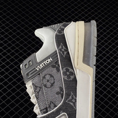 LV Trainer Monogram Denim Gray