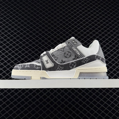 LV Trainer Monogram Denim Gray