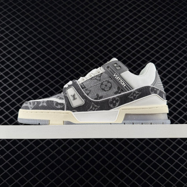 LV Trainer Monogram Denim Gray
