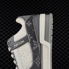 LV Trainer Monogram Denim Gray