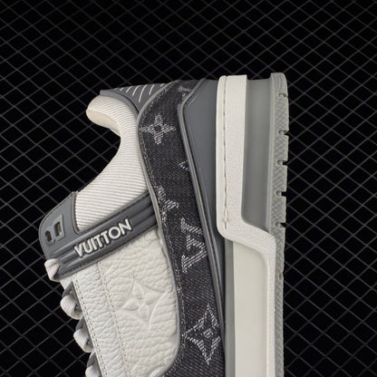 LV Trainer Monogram Denim Gray