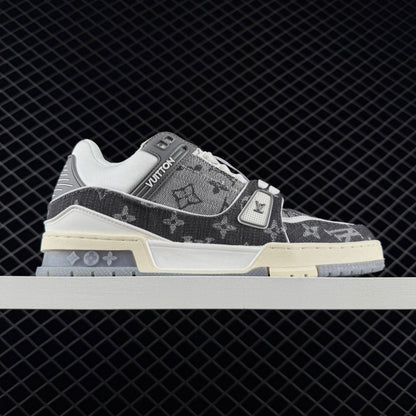 LV Trainer Monogram Denim Gray