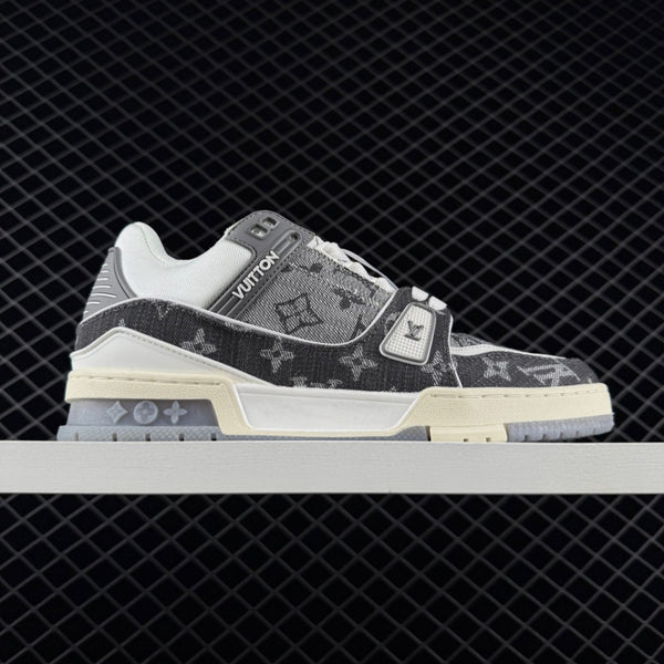 LV Trainer Monogram Denim Gray