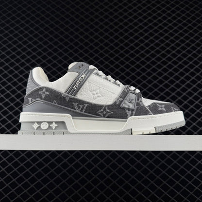 LV Trainer Monogram Denim Gray