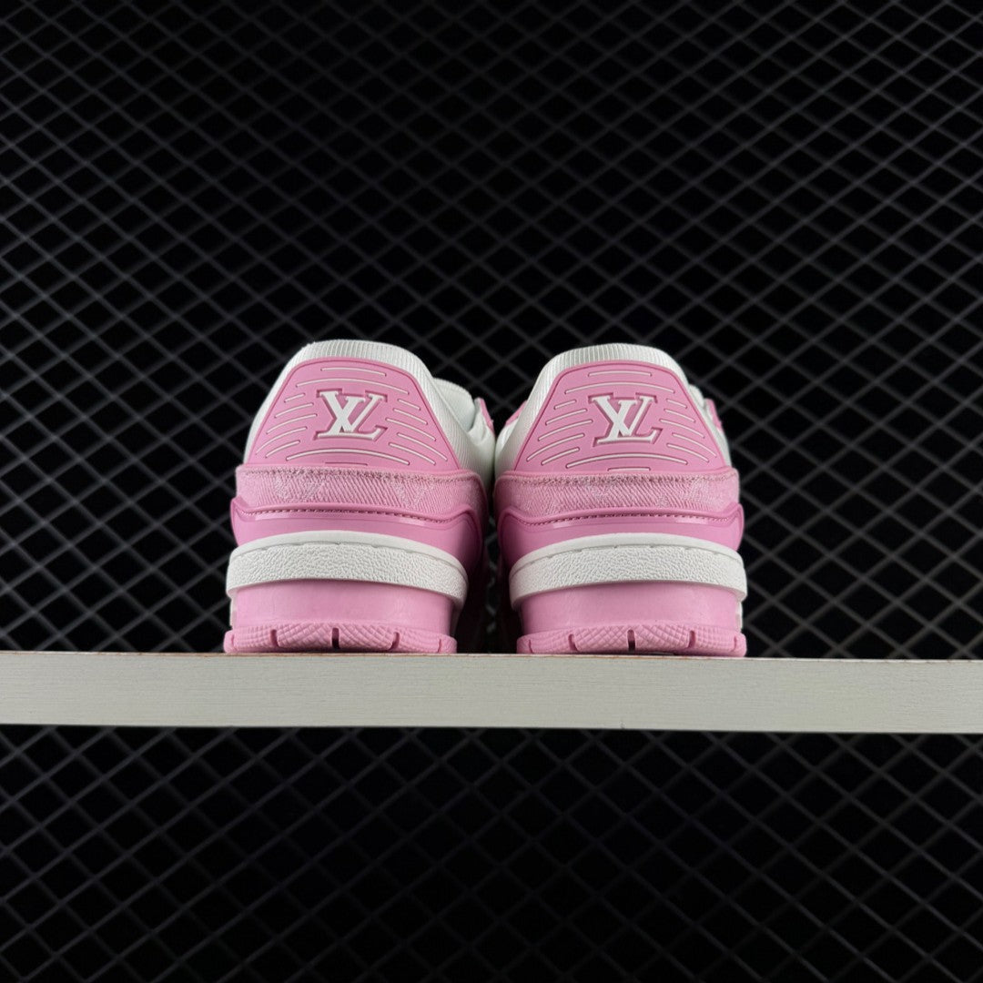 LV Trainer Monogram Denim Pink