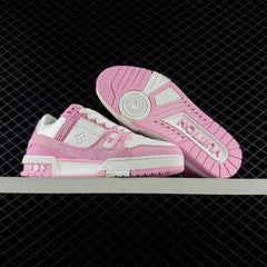 LV Trainer Monogram Denim Pink