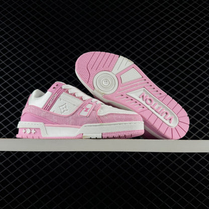 LV Trainer Monogram Denim Pink