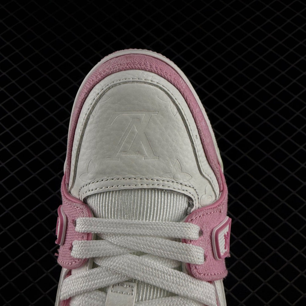 LV Trainer Monogram Denim Pink
