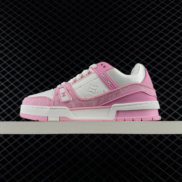 LV Trainer Monogram Denim Pink