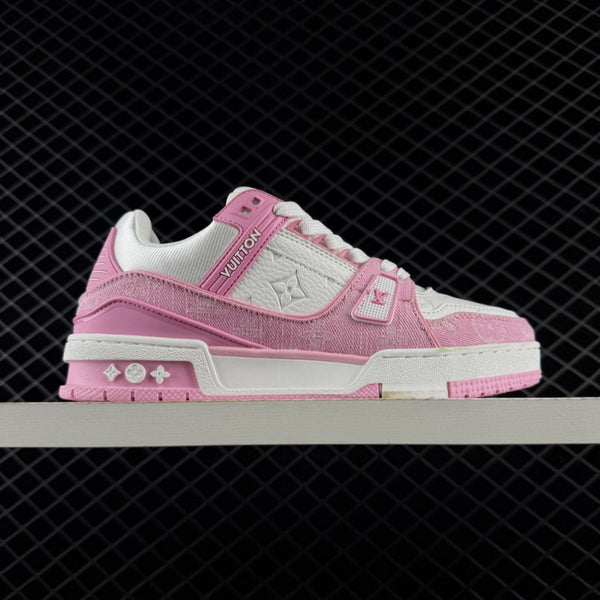 LV Trainer Monogram Denim Pink