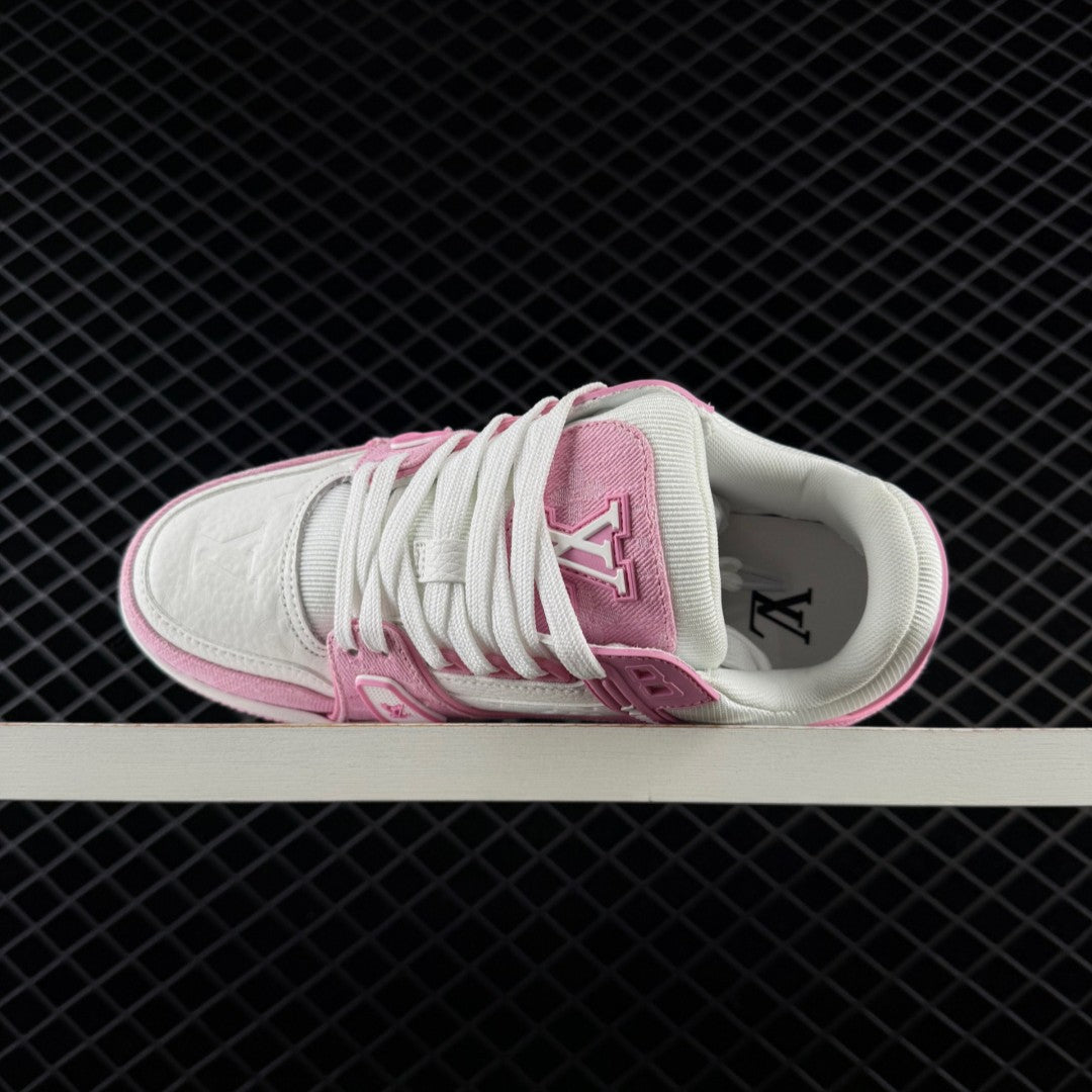 LV Trainer Monogram Denim Pink