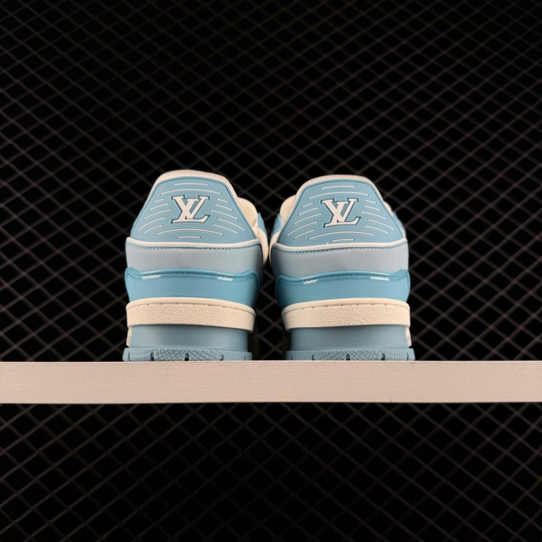 LV Trainer Monogram Denim Sky Blue