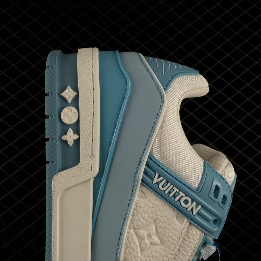 LV Trainer Monogram Denim Sky Blue