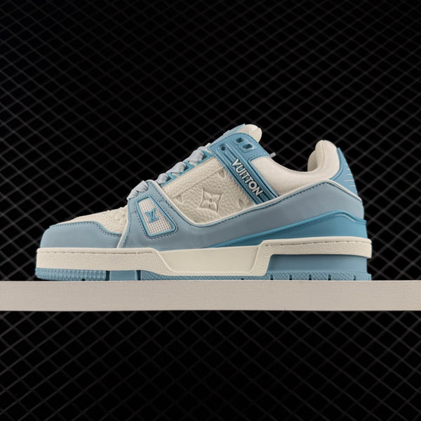 LV Trainer Monogram Denim Sky Blue