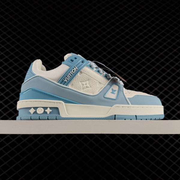 LV Trainer Monogram Denim Sky Blue