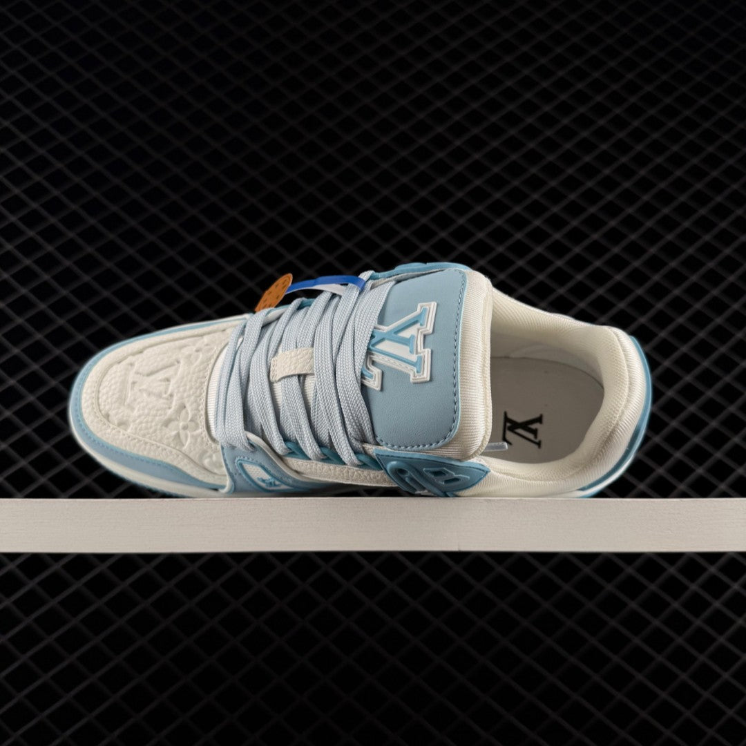 LV Trainer Monogram Denim Sky Blue