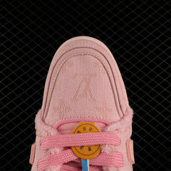 LV Trainer Monogram Denim Triple Pink