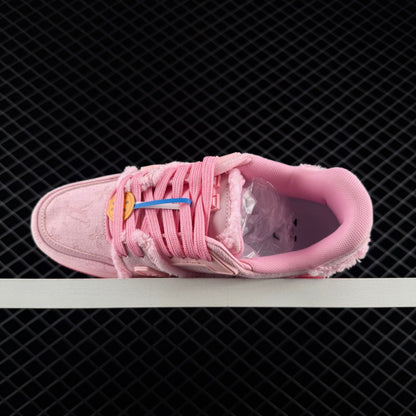 LV Trainer Monogram Denim Triple Pink