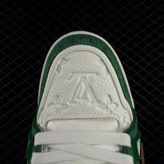 LV Trainer Monogram Denim Green