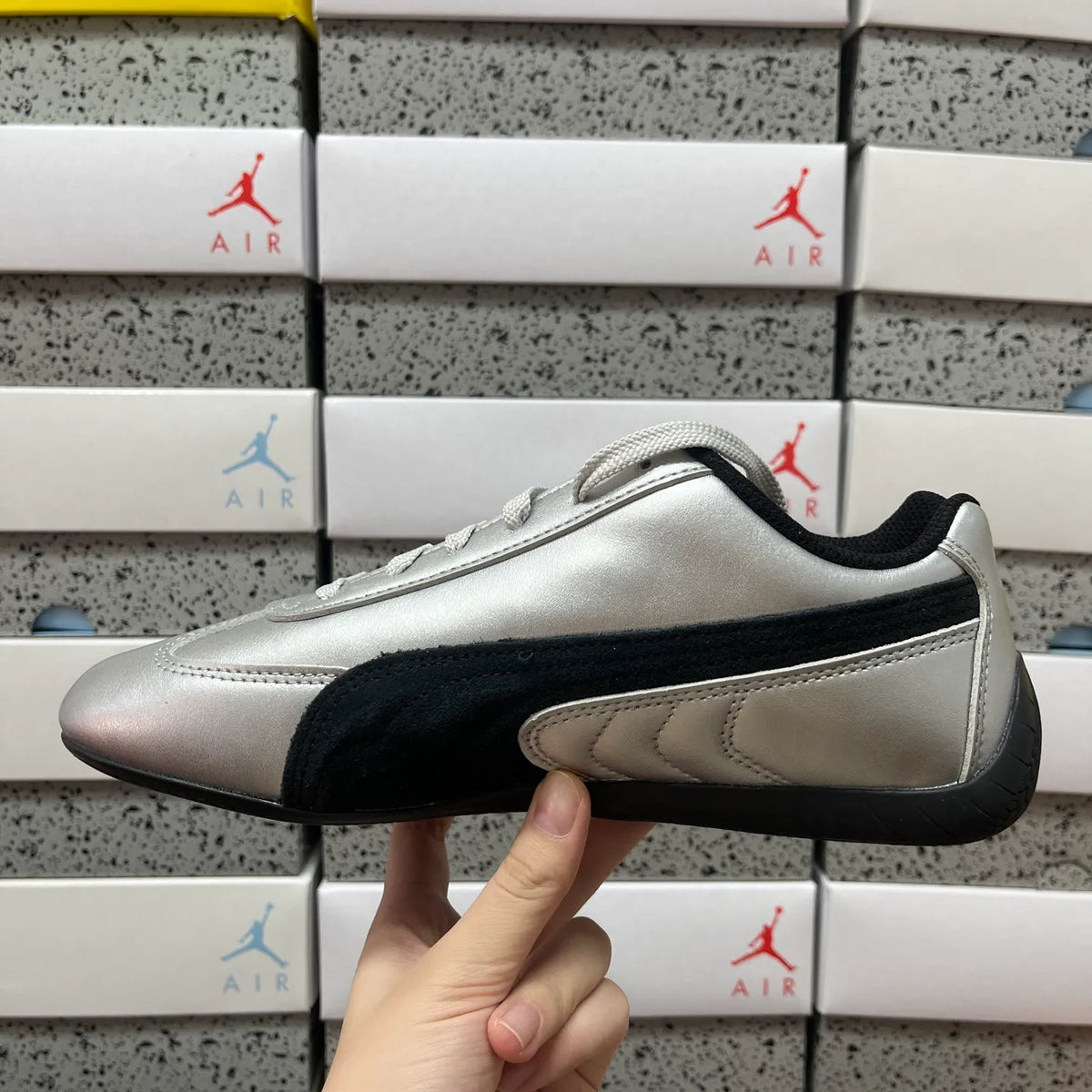 Puma Speedcat Metallic Silver